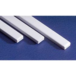 Evergreen 8412 HO Scale Styrene Strip Pkg 10 4 x 12"