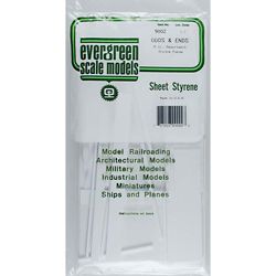 Evergreen 9002 Opaque Styrene Odds & Ends Package 1/2lb+ .2kg+