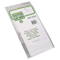 Evergreen 9060 Styrene Sheet Plain 6 x 12" .060" 