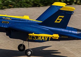 blue angels rc plane