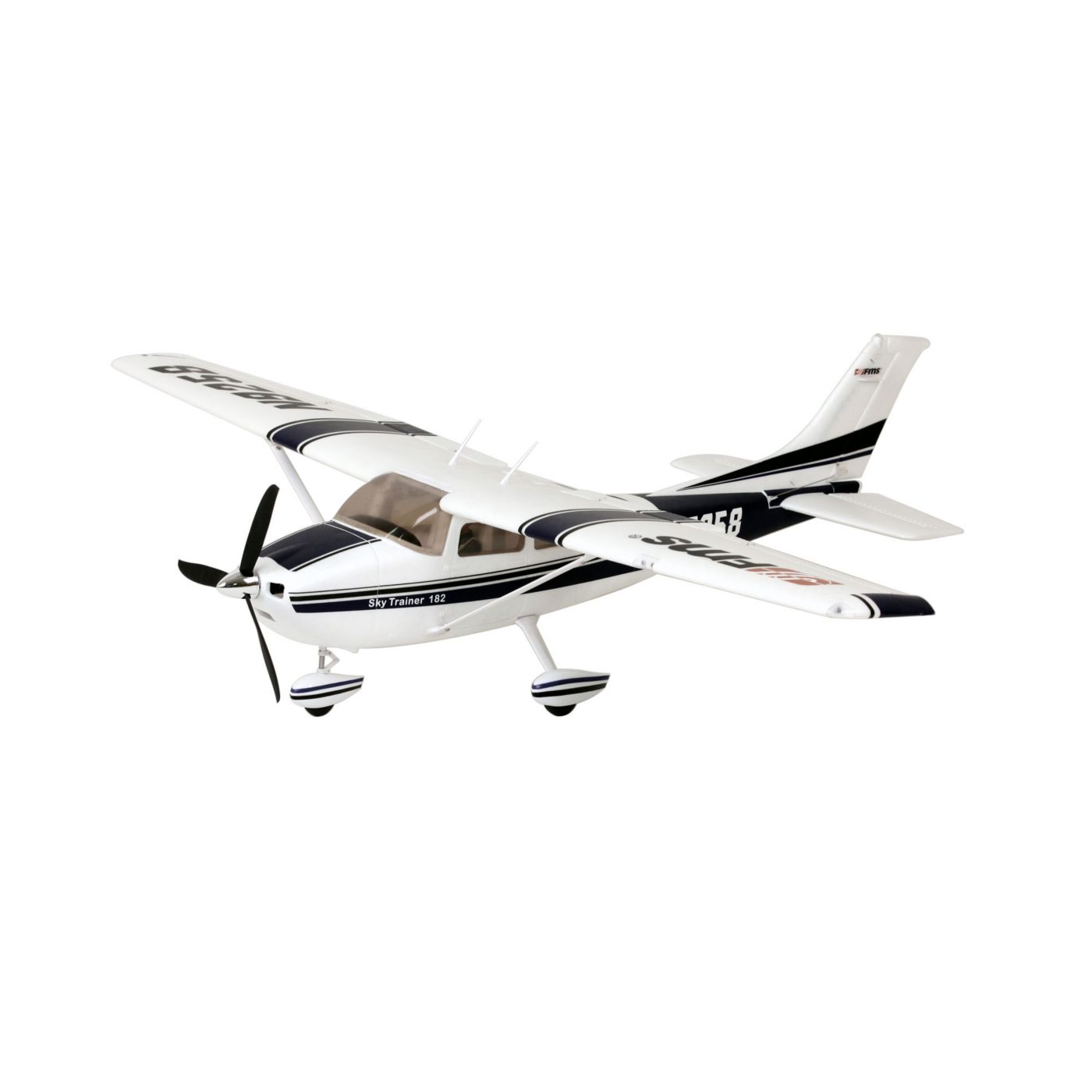 fms sky trainer 182 rtf 1400mm blue