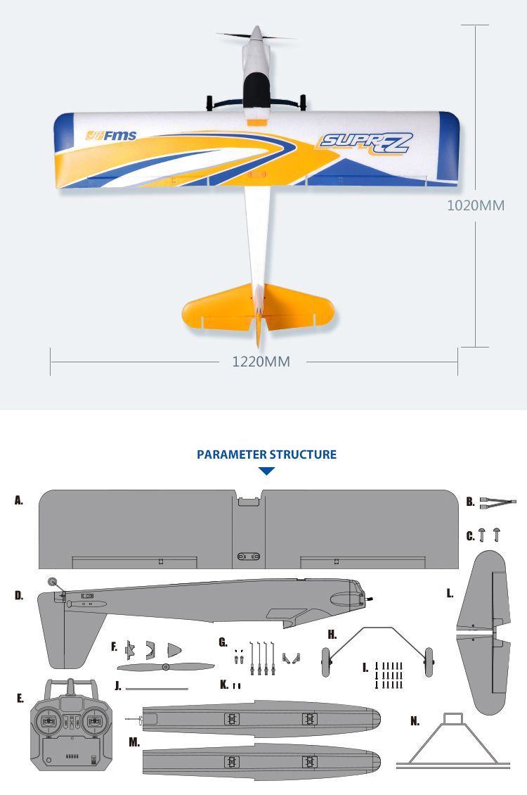 super ez rc plane