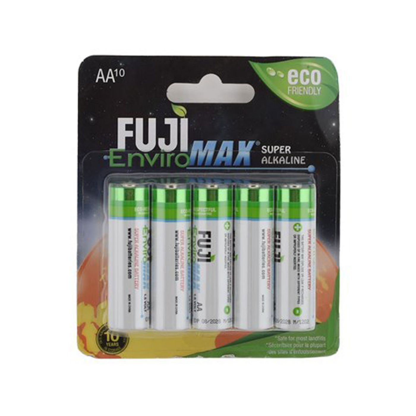 Fuji Novel Batteries AA Alkaline Battery (10) eBay