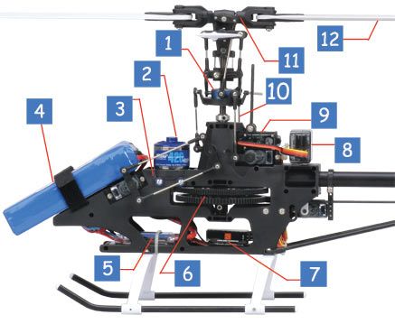 blade 400 3d parts