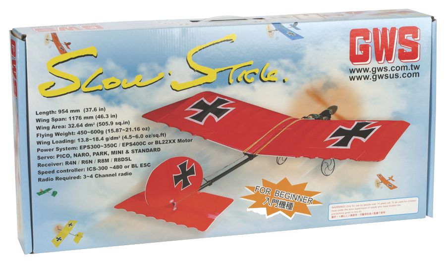 slow stick rc plane