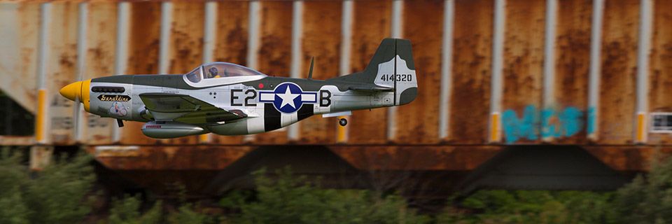 Hangar 9 P-51D Mustang 20cc ARF