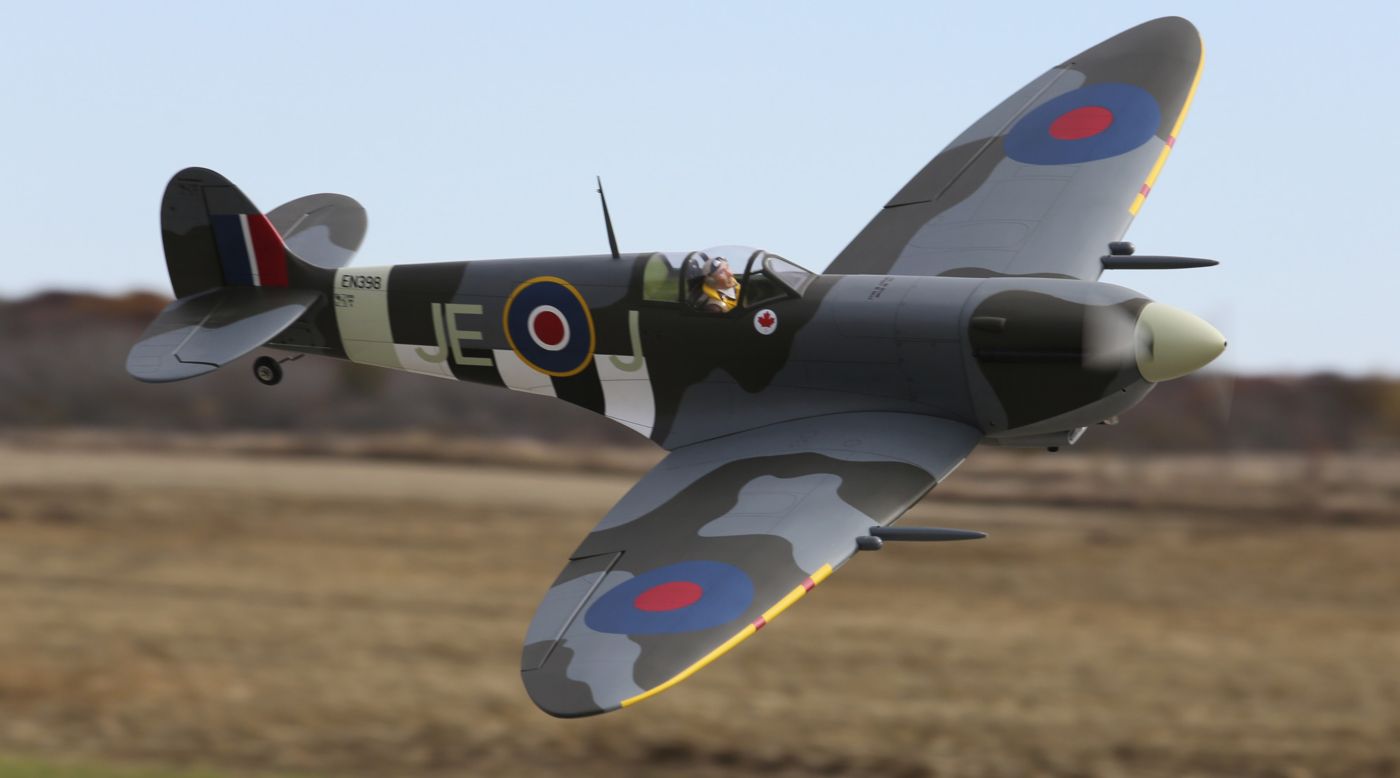 remote control model spitfire kits