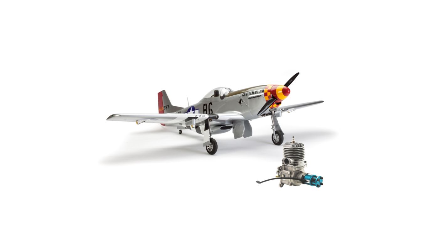 rc p51 mustang gas