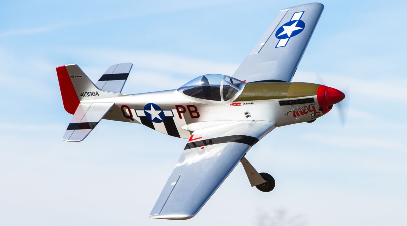 mustang p51 rc plane