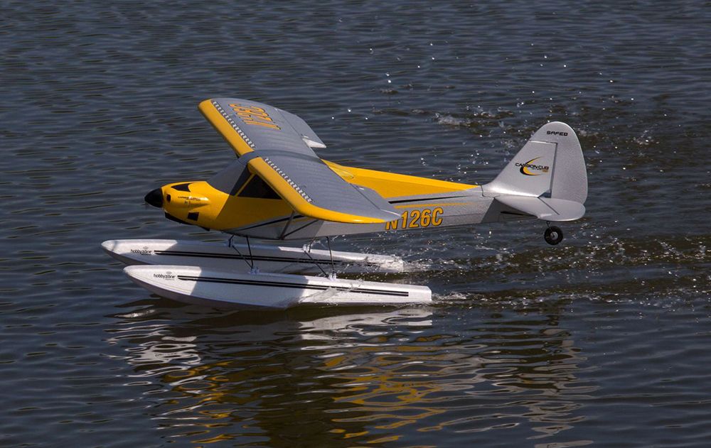 Carbon cub rc clearance plane