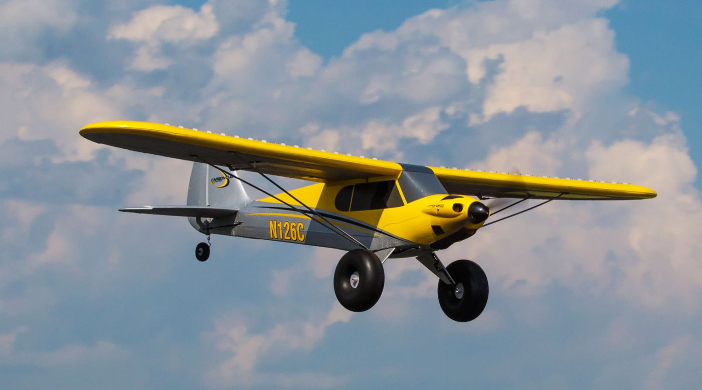 hbz carbon cub s  1.3 m rtf hobby rc airplanes