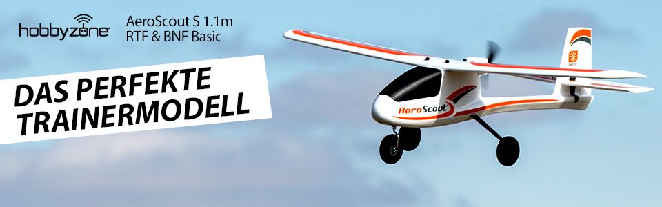 HobbyZone<sup>®</sup> AeroScout™ S 1.1m
