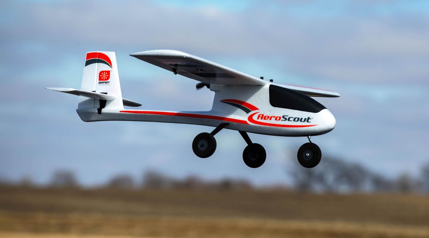 mini aeroscout rc plane