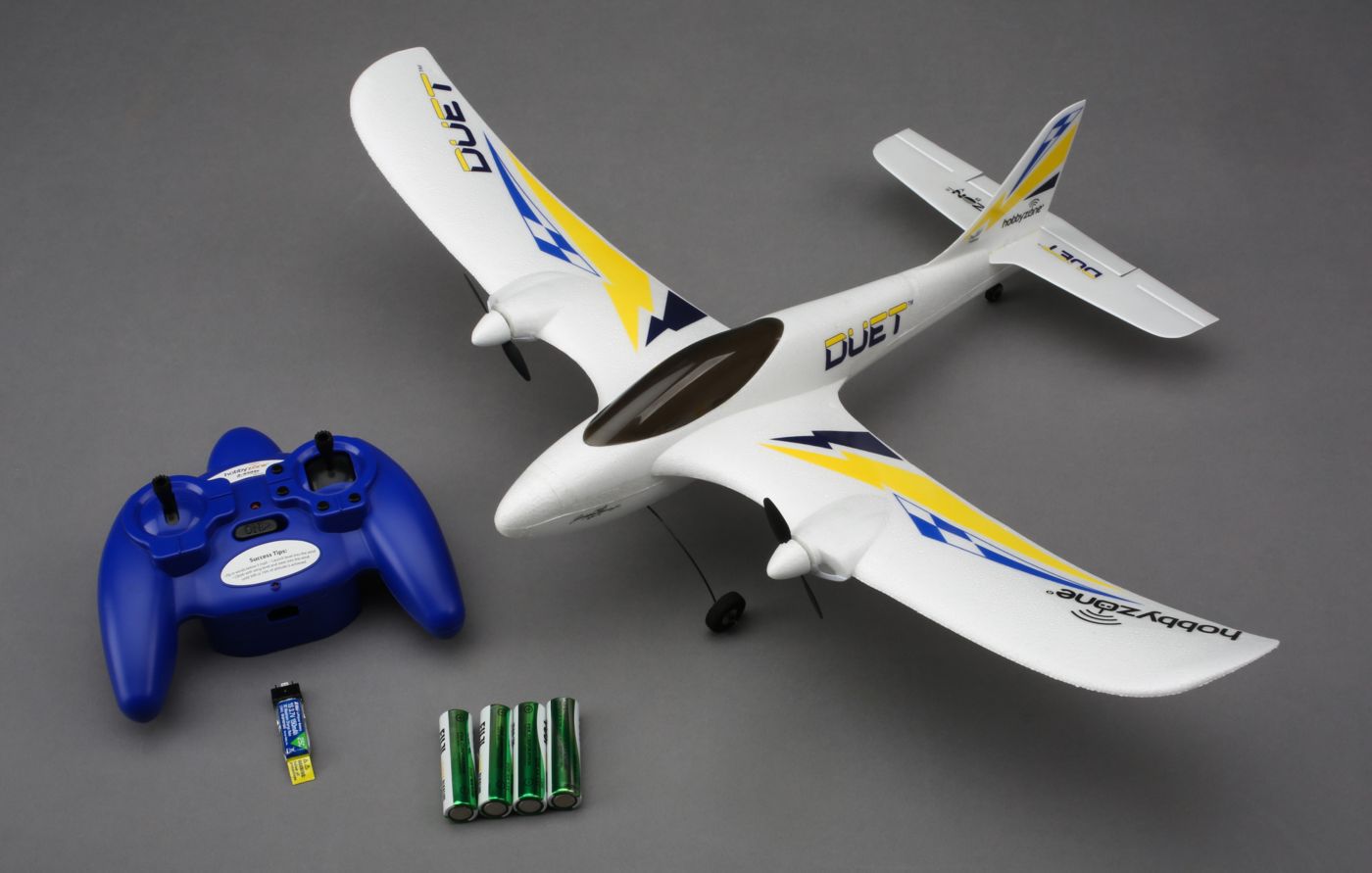 hobbyzone duet rtf hbz5300 airplane