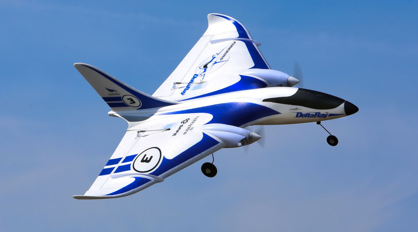 delta ray rc plane