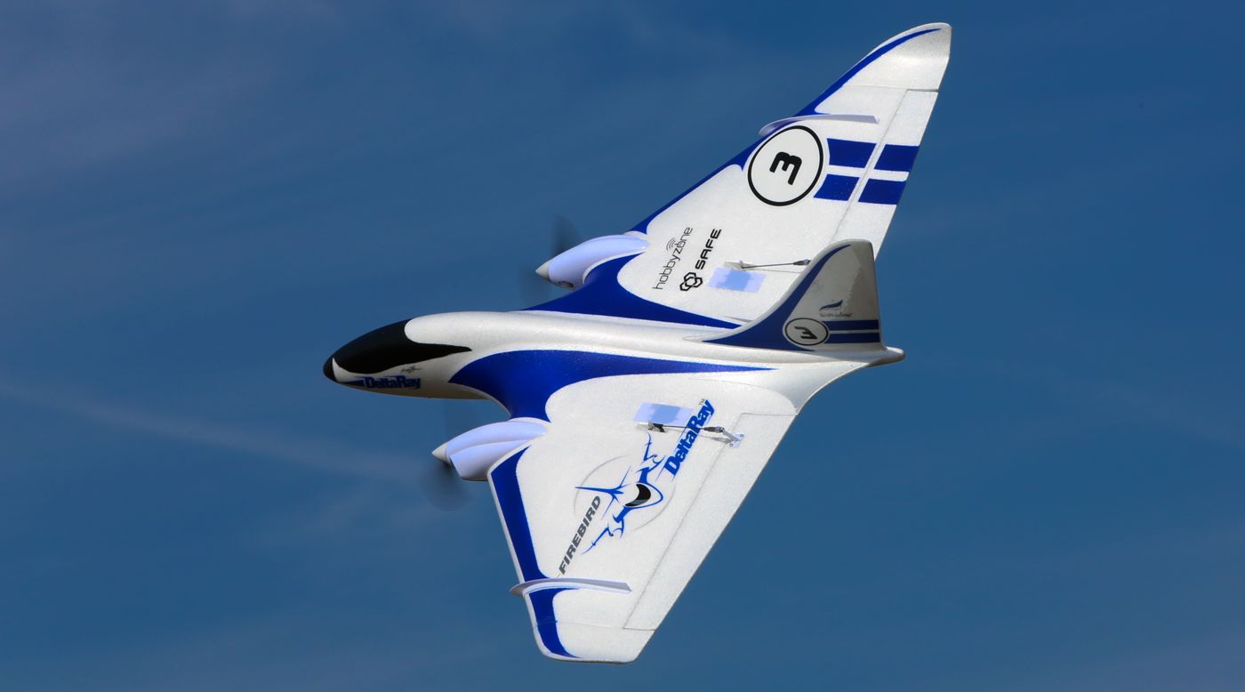 delta ray rc plane