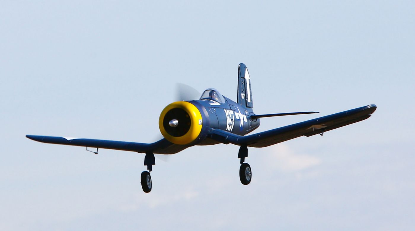 f4u corsair s 1.1 m rtf with safe