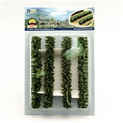 JTT 95615 Hedgerows 3/4 x 1 x 6" Pkg 4