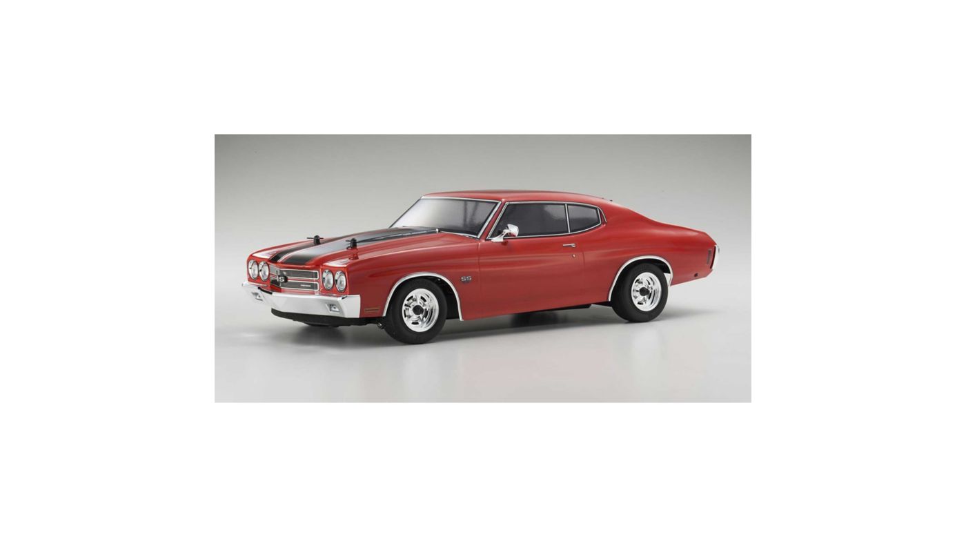 Kyosho 1/10 FAZER Vei 1970 Chevy Chevelle SS 454 LS6 Brushless RTR, Cranberry Red | Horizon Hobby