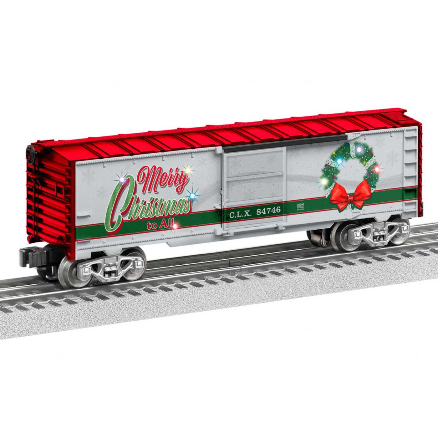 Lionel O27 Boxcar Christmas Light Express 23922030481 eBay