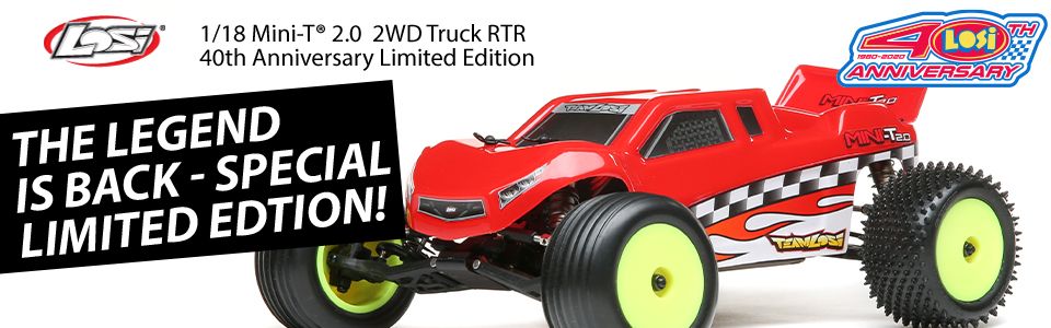 Losi Mini-T 2.0 RTR 40th Anniversary Limited Edition 