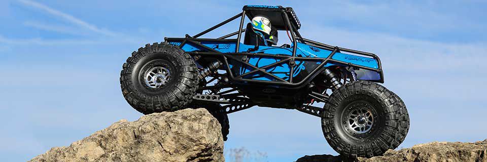 1/10 Night Crawler SE 4WD Rock Crawler Brushed RTR, BlueBLUE