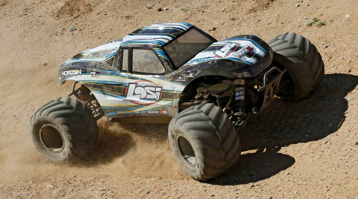 losi gas monster truck