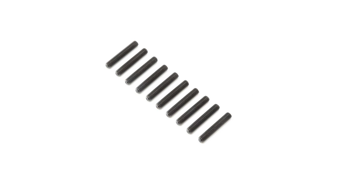Image for Set Screws, Steel, Black Oxide, Flat Point, M5 x 30mm (10) from Horizon Hobby