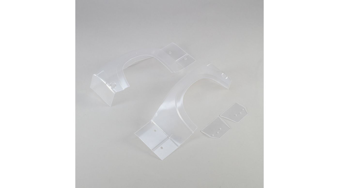 Image for Left and Right Rear Fender Set, Clear: Super Baja Rey from Horizon Hobby