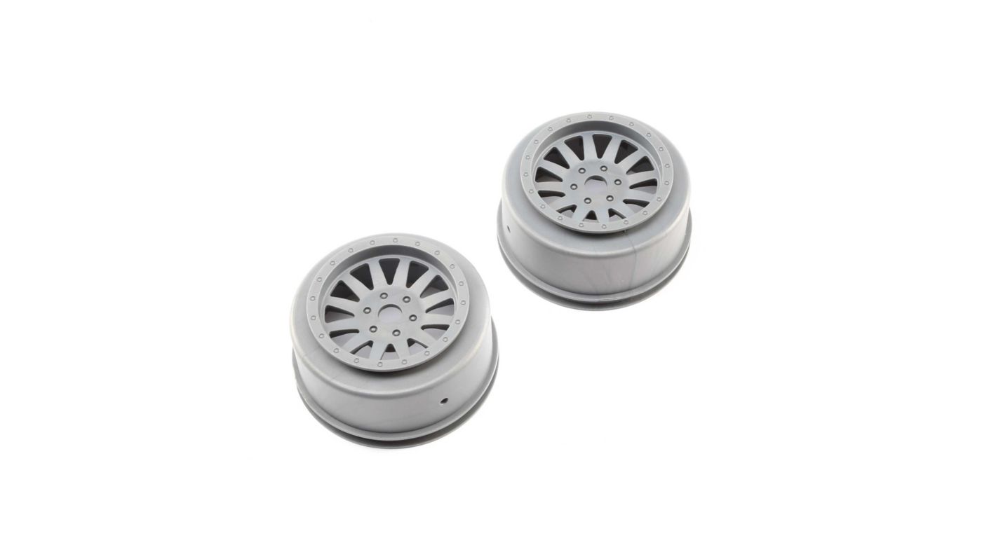 Image for Wheels, Silver (2): Super Baja Rey from Horizon Hobby