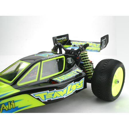 TEAM LOSI BK2 BK-2 XXX BUGGY BODY AND WING