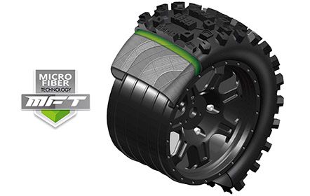 xmaxx belted tires