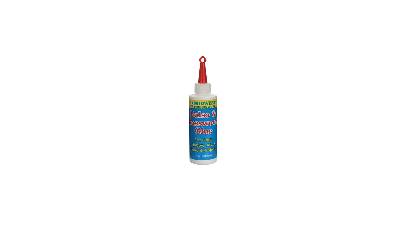 Balsa & Basswood Glue 4 oz HorizonHobby