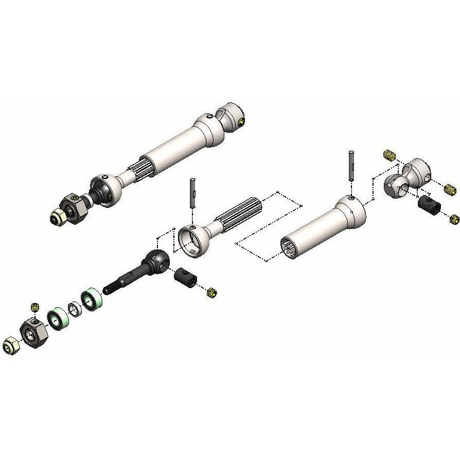 mip axles stampede 4x4