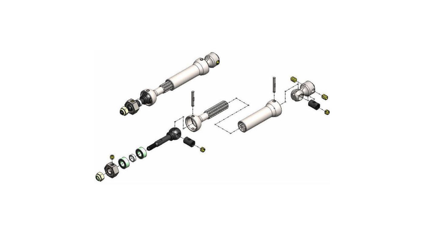 slash 4x4 differential rebuild kit