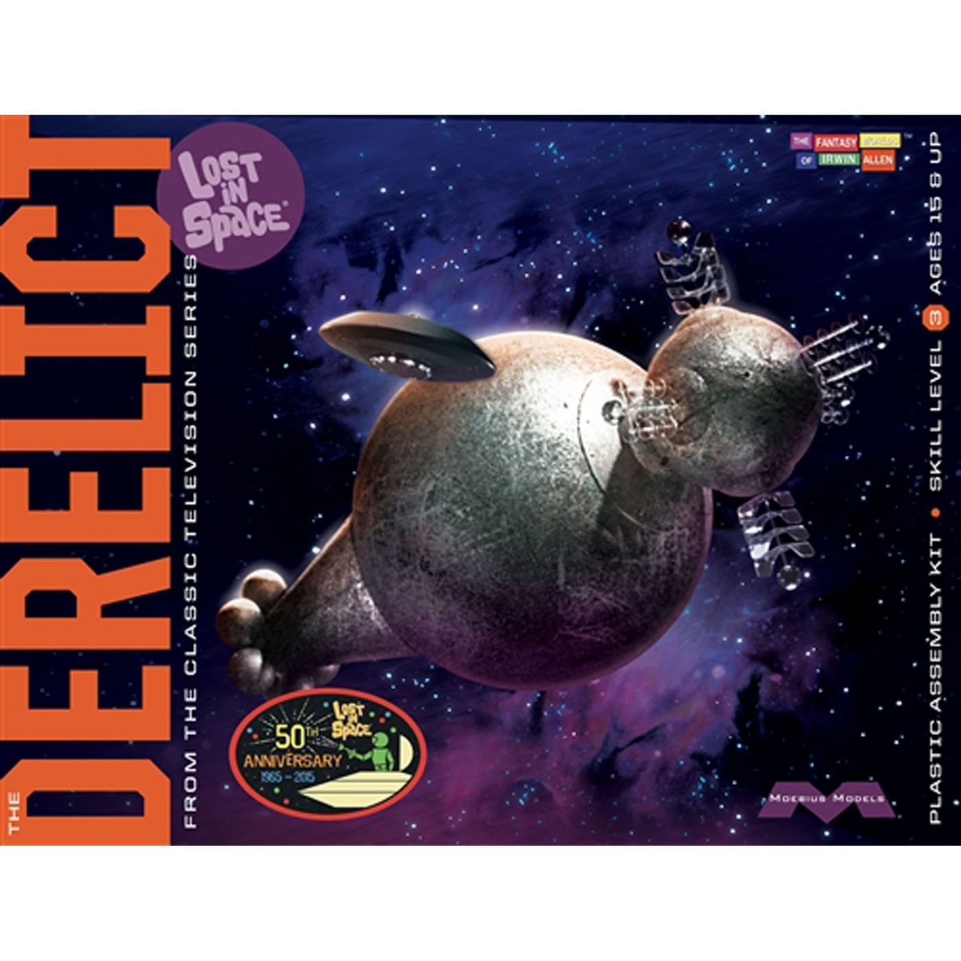 Moebius Models Lost In Space Derelict 1/350 | eBay