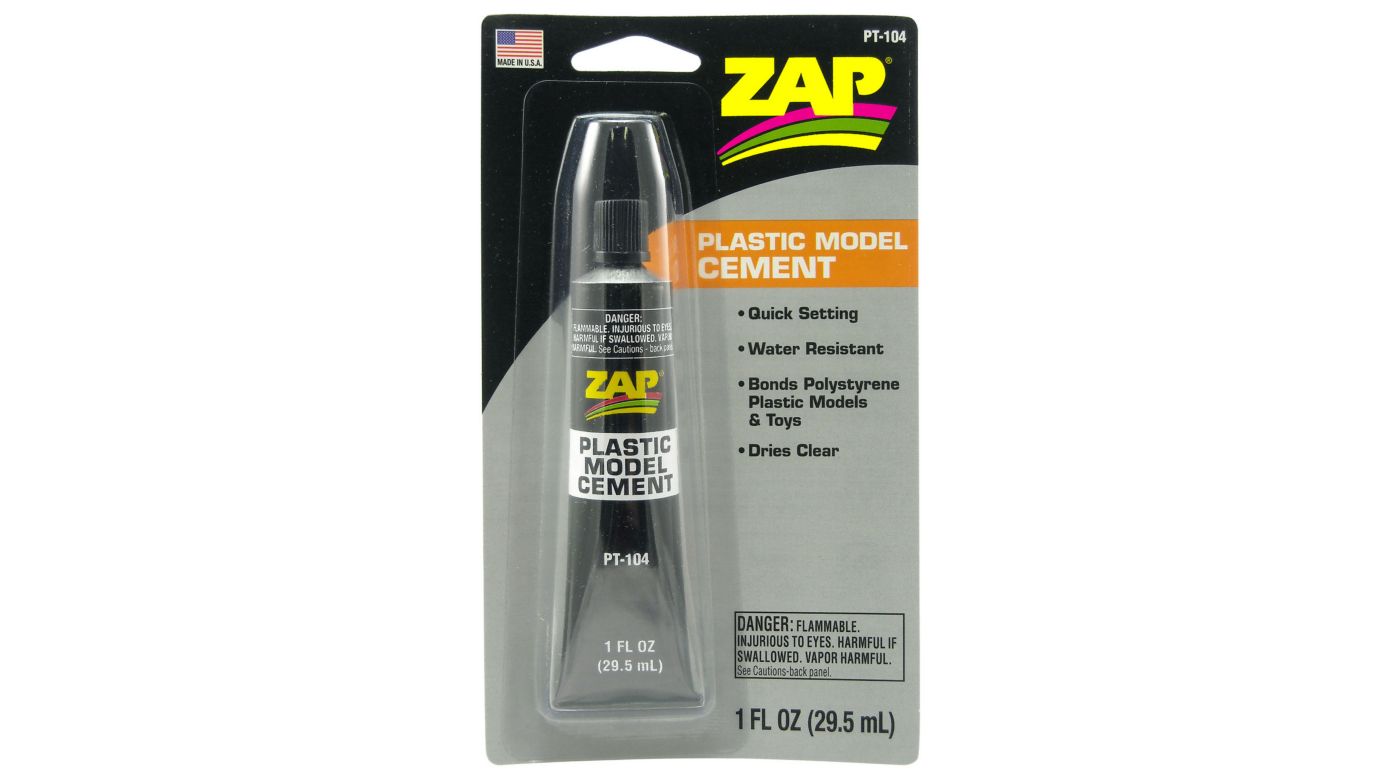 Plastic Model Cement, 1 oz, Carded HorizonHobby