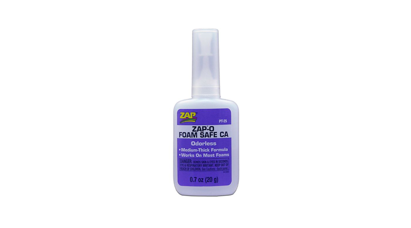 ZAPO Foam Safe CA Glue, .7 oz HorizonHobby