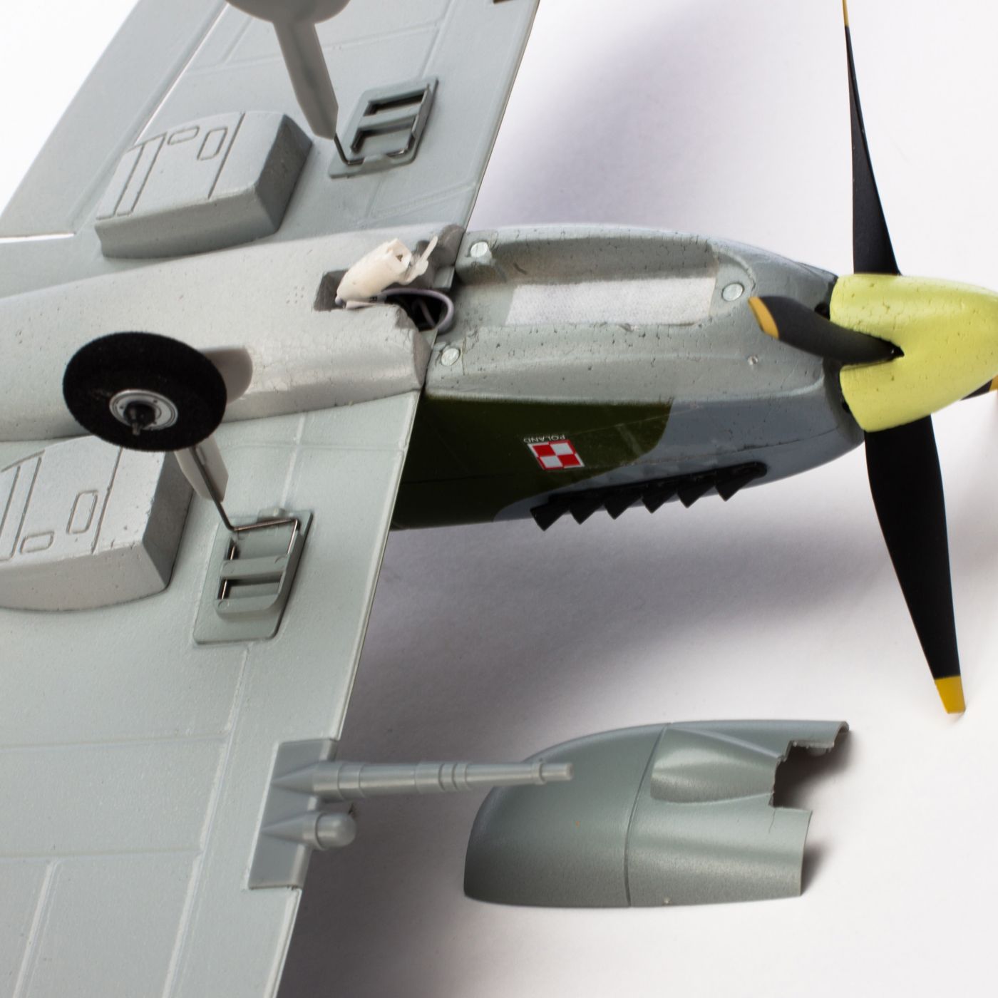 micro spitfire rc plane