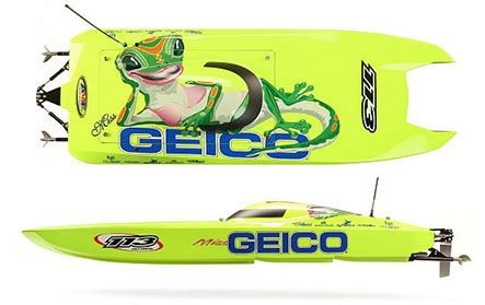miss geico rc boat