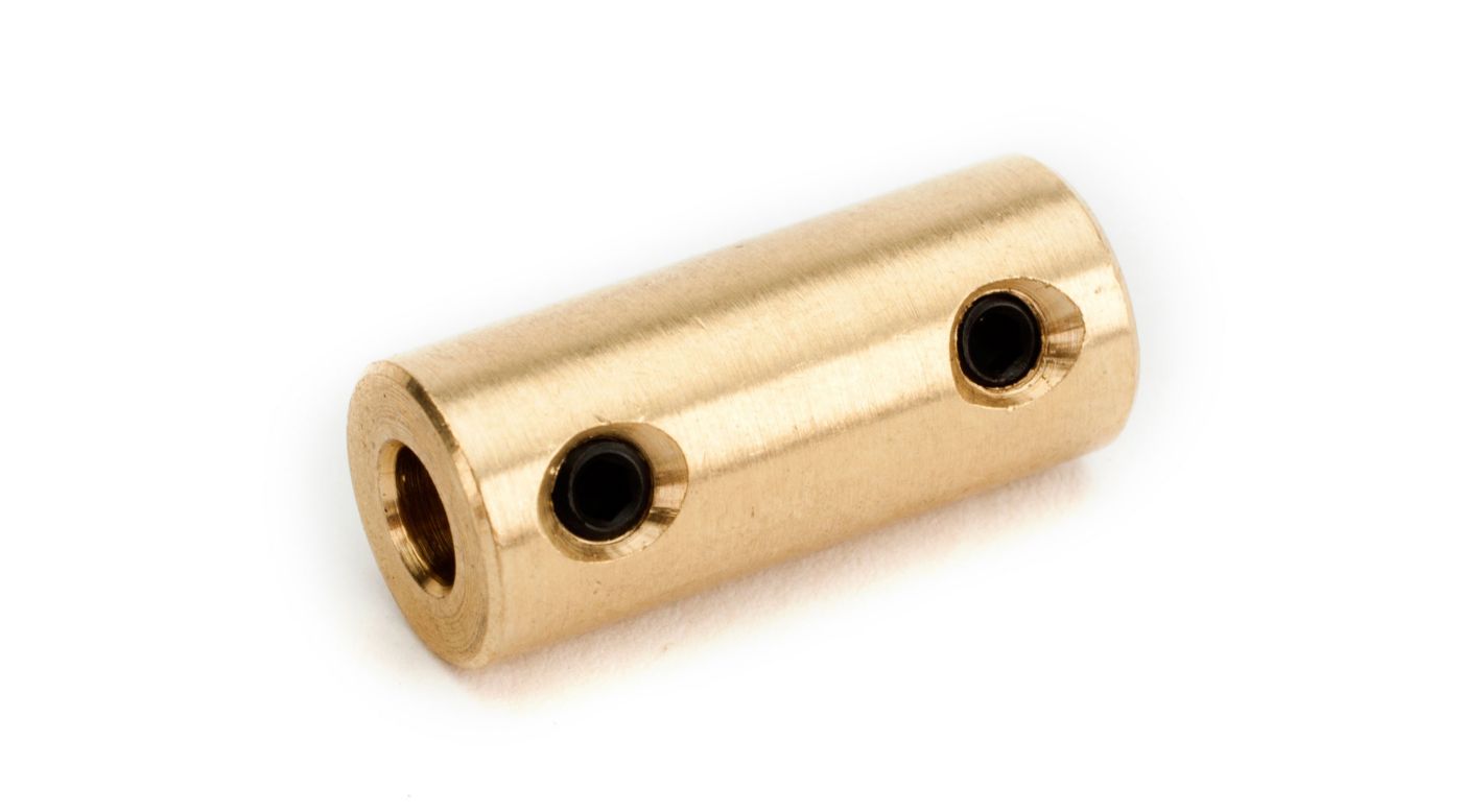 Motor Coupler, 3mm (motor)/4mm (flexshaft) | HorizonHobby