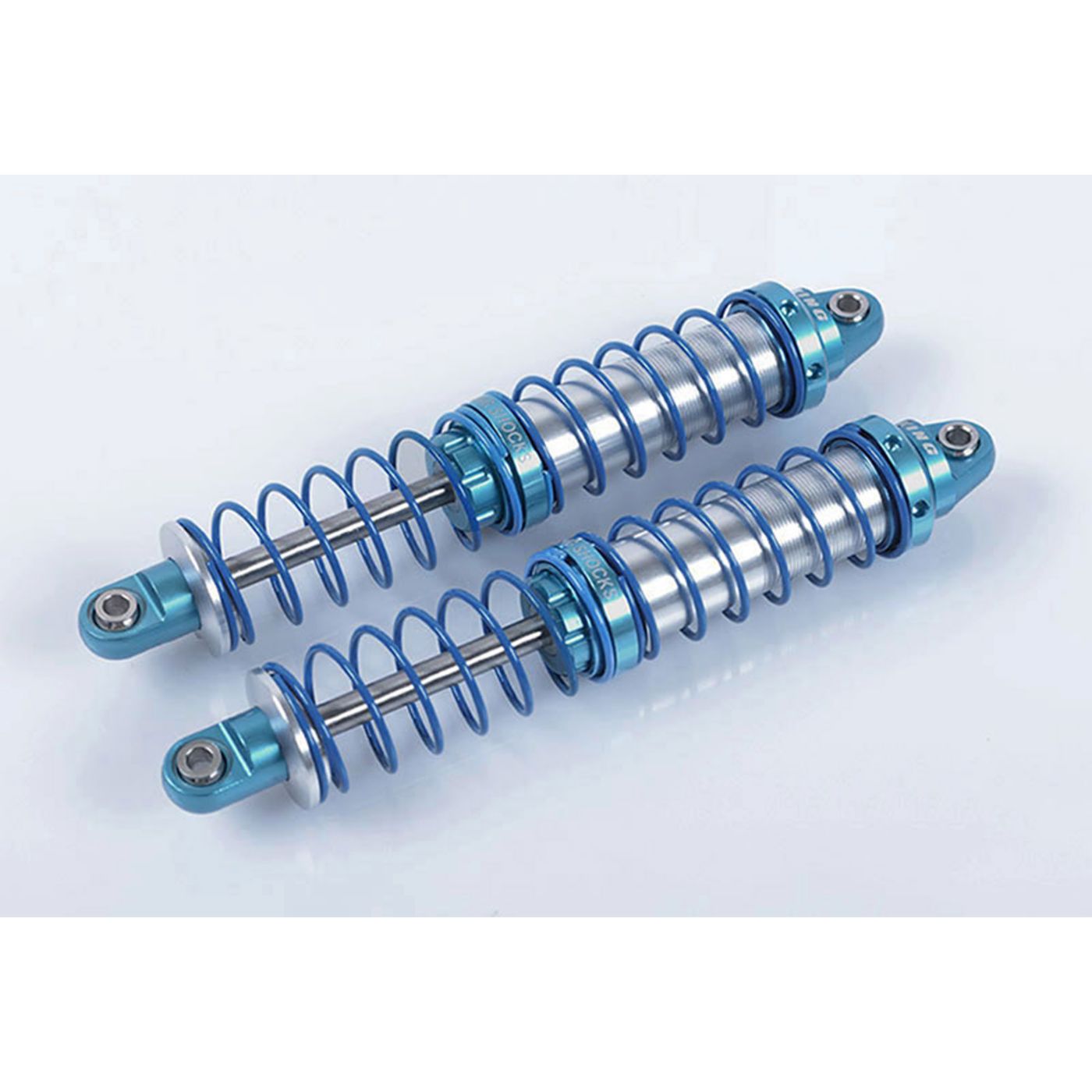 Bous Performance 10” Tall Coil Over Shocks Springs – 2.5” ID, 300lb Rate, Chrome Finish (C21606C) – Set Of 2