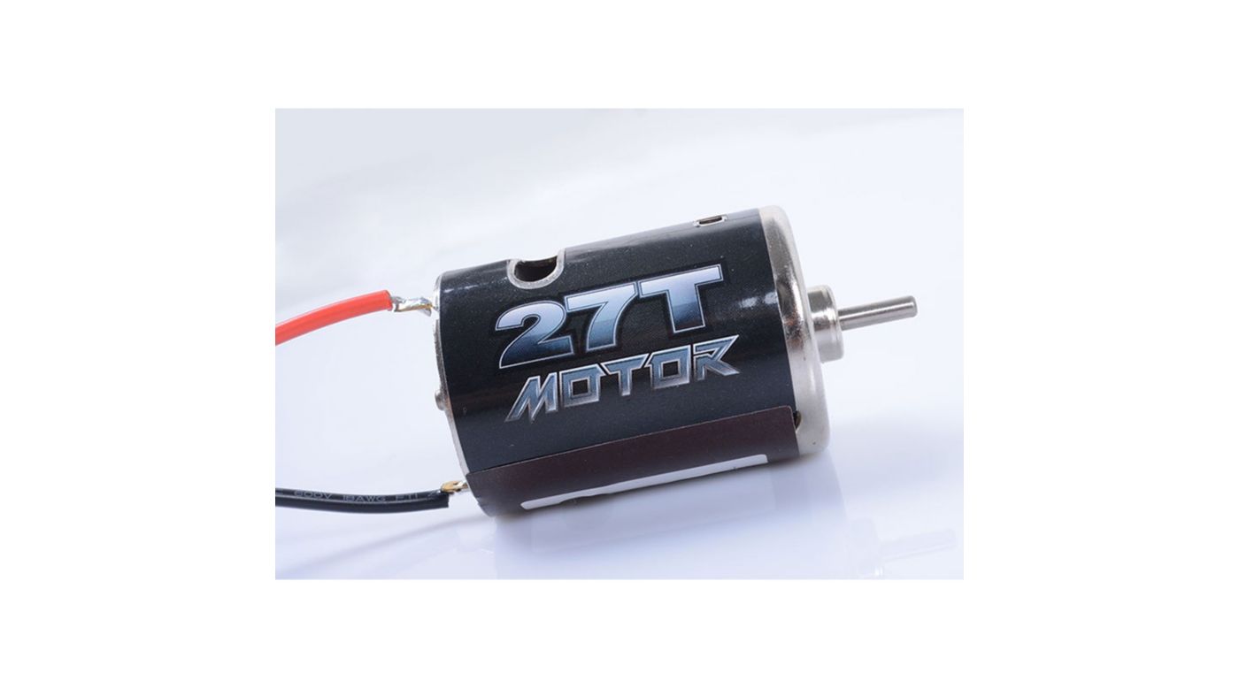 540 Crawler Brushed Motor, 27T: 3.5mm Bullet | HorizonHobby