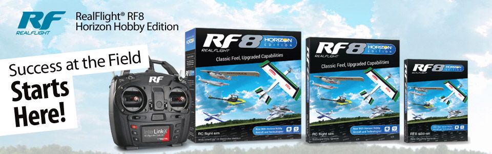 RealFlight 8 Horizon Hobby Edition Add-On Only