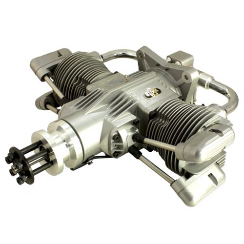 Saito Engines - 100cc 4-Stroke Twin-Cylinder FG-100TS Gasoline Engine