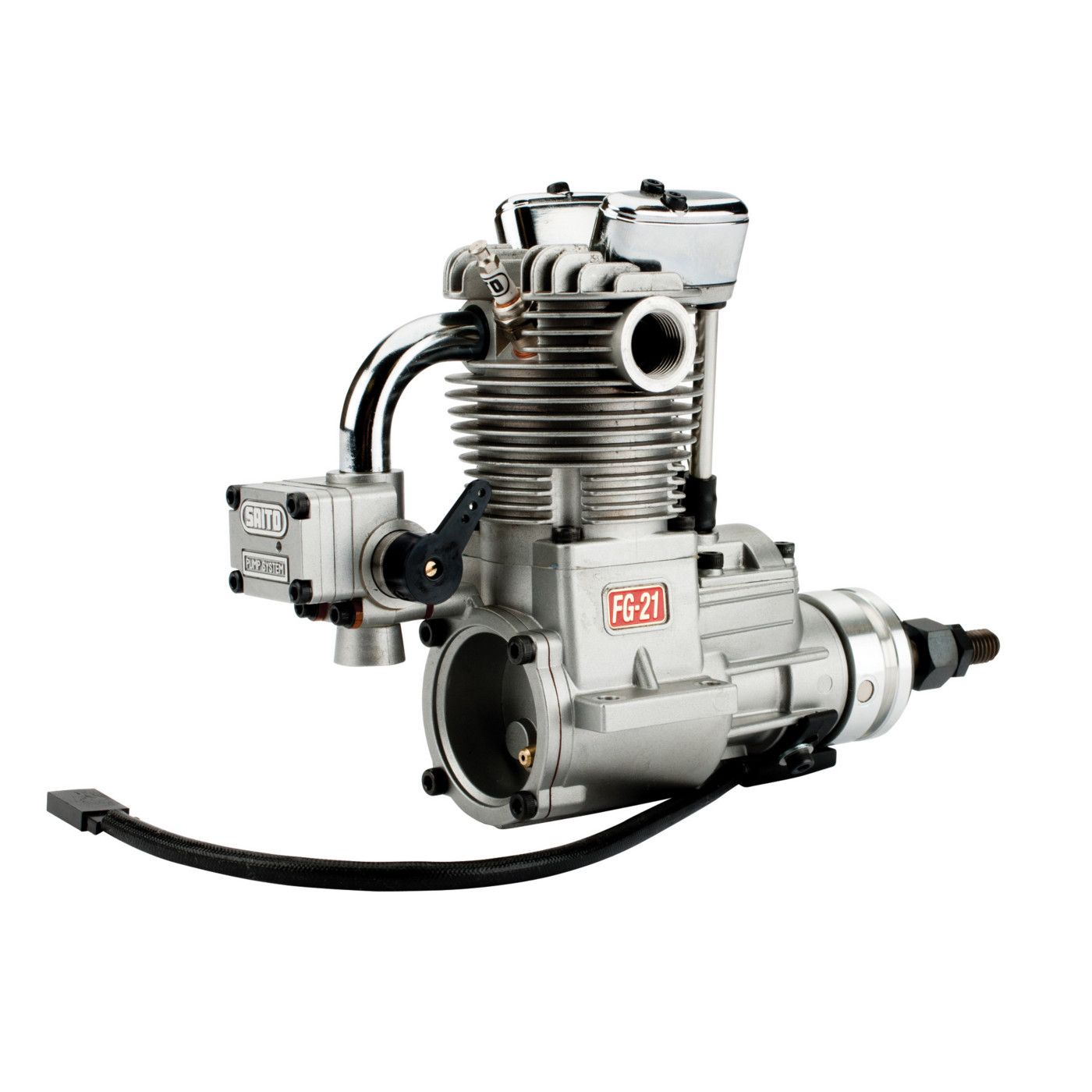 Saito Engines - FG-21 (1.26) 4-Stroke Gas Engine: BN