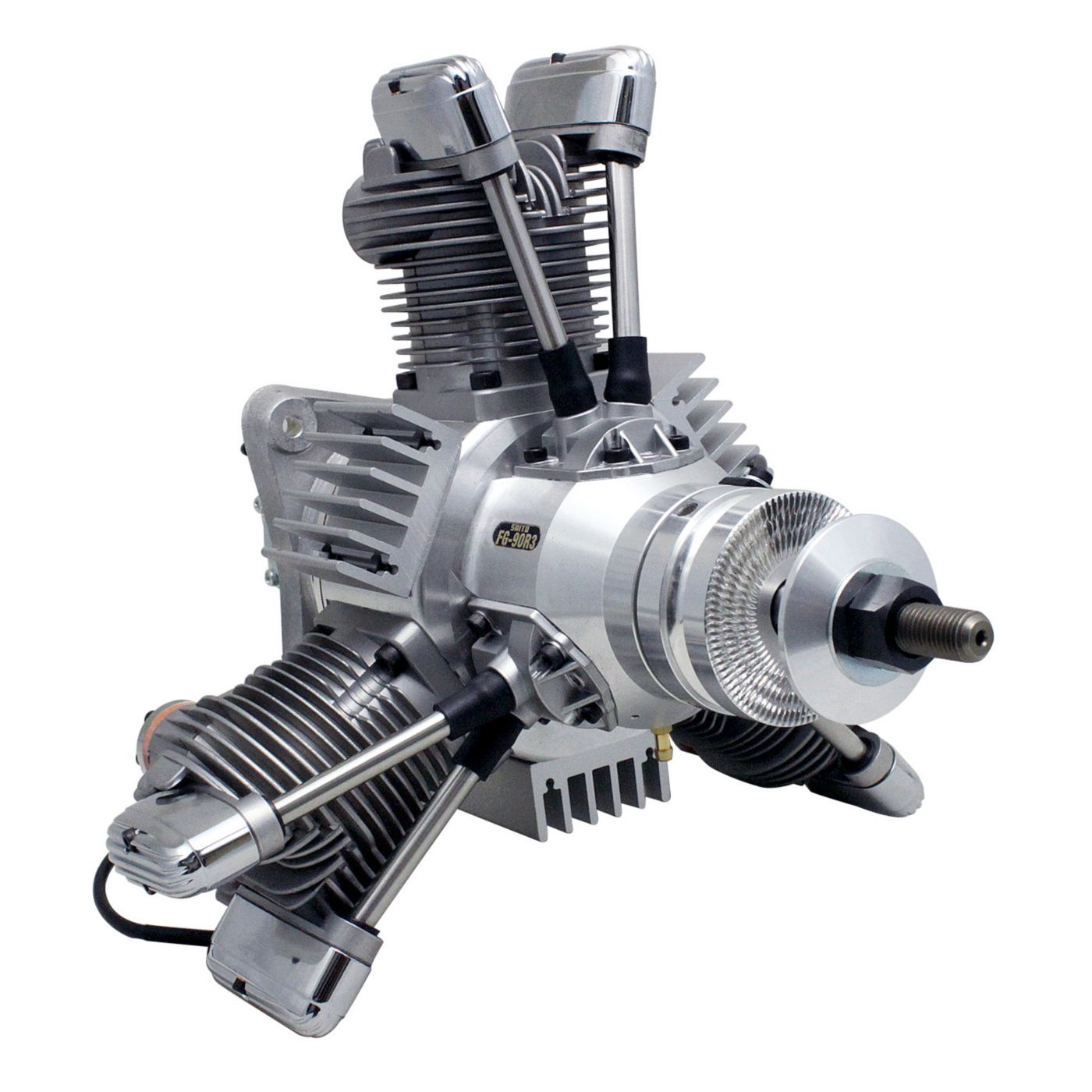 Saito Engines - FG-90R3 90cc 3-Cylinder Gasoline Radial Engine