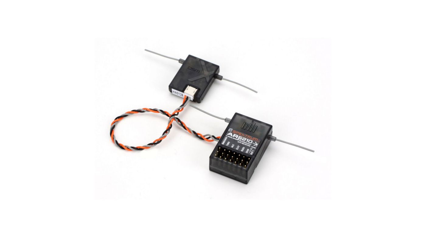 Spektrum AR6210 6Kanal DSMXEmpfänger Horizon Hobby
