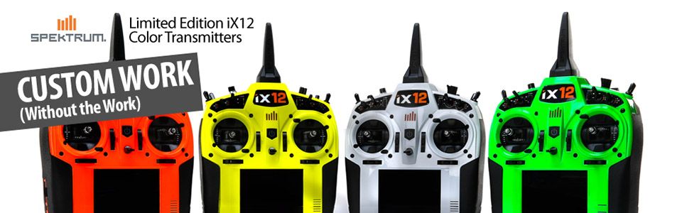 iX12 12 Channel Tx Only Yellow (SPMR12000Y): Spektrum ...