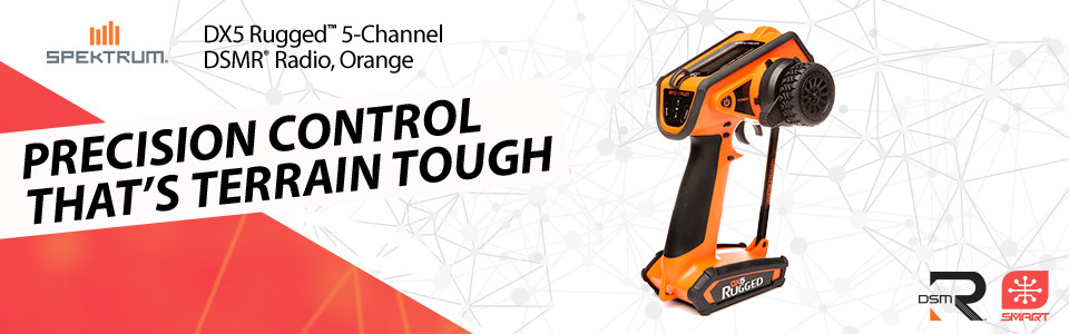DX5 Rugged 5-channel Surface Transmitter